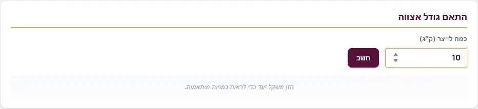 מחשבון האצווה